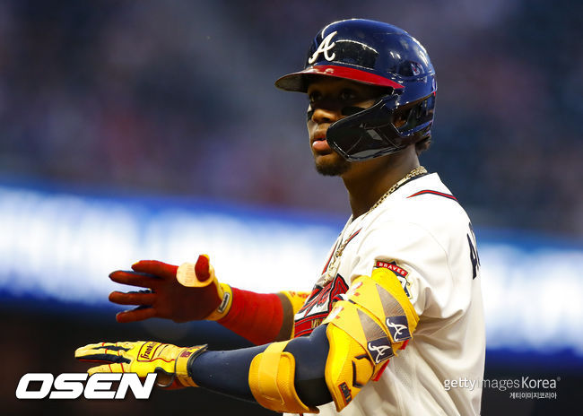 [사진] 애틀랜타 브레이브스 로날드 아쿠냐 주니어. ⓒGettyimages(무단전재 및 재배포 금지)