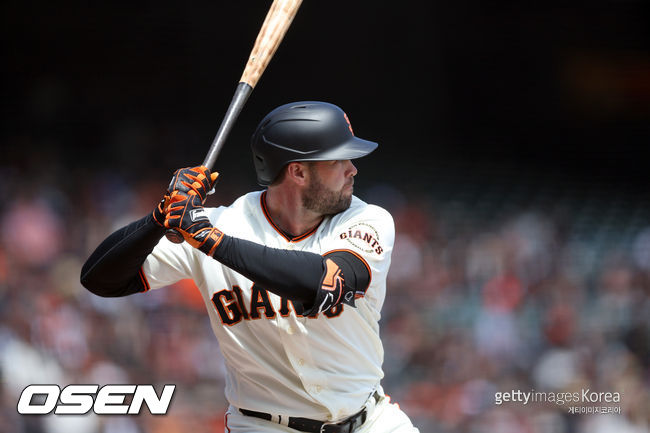 [사진] 샌프란시스코 자이언츠 다린 러프. ⓒGettyimages(무단전재 및 재배포 금지)