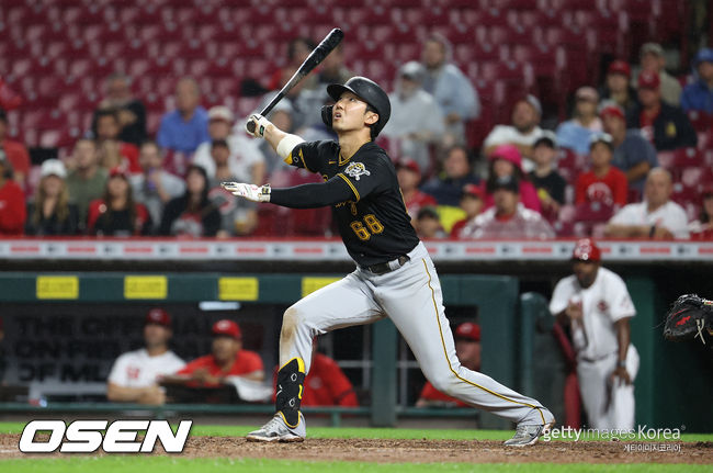 [사진] 피츠버그 파이리츠 박효준. ⓒGettyimages(무단전재 및 재배포 금지)