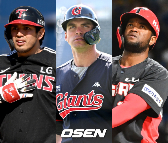 LG 루이즈, 롯데 피터스, KIA 소크라테스 /OSEN DB