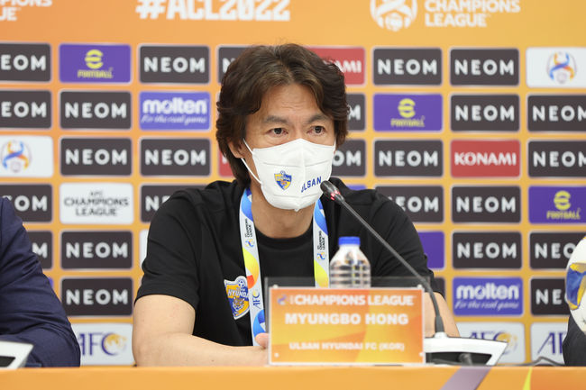 [사진] 홍명보 감독 / 울산현대 제공