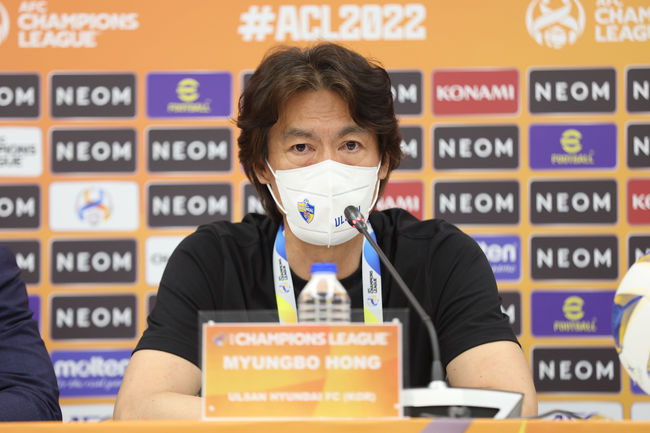 [사진] 홍명보 감독 / 울산현대 제공