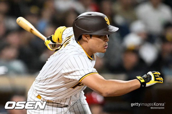 [사진] 김하성 ⓒGettyimages(무단전재 및 재배포 금지)