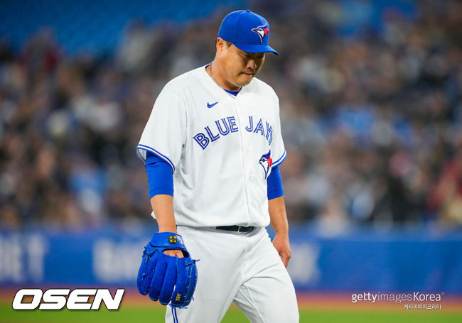 [사진] 토론토 블루제이스 투수 류현진. ⓒGettyimages(무단전재 및 재배포 금지)