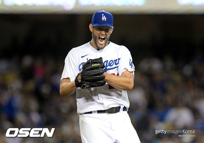 [사진] 클레이튼 커쇼 ⓒGettyimages(무단전재 및 재배포 금지)