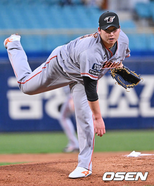 한화 이글스 투수 김민우. / OSEN DB