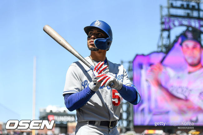 [사진] 무키 베츠 ⓒGettyimages(무단전재 및 재배포 금지)