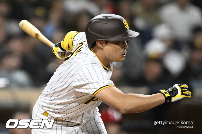 [사진] 김하성 ⓒGettyimages(무단전재 및 재배포 금지)