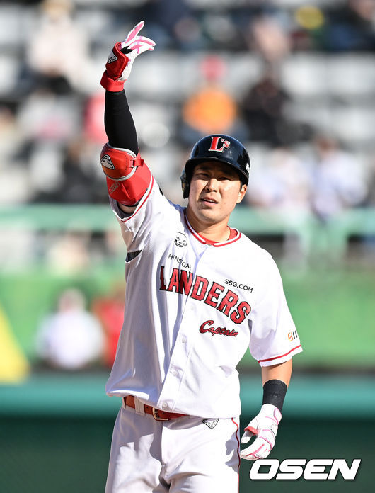 SSG 랜더스 주장 한유섬. / OSEN DB