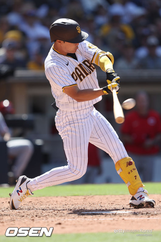 [사진] 샌디에이고 파드리스 김하성. ⓒGettyimages(무단전재 및 재배포 금지)
