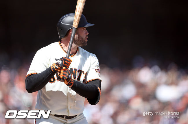 [사진] 샌프란시스코 자이언츠 다린 러프. ⓒGettyimages(무단전재 및 재배포 금지)