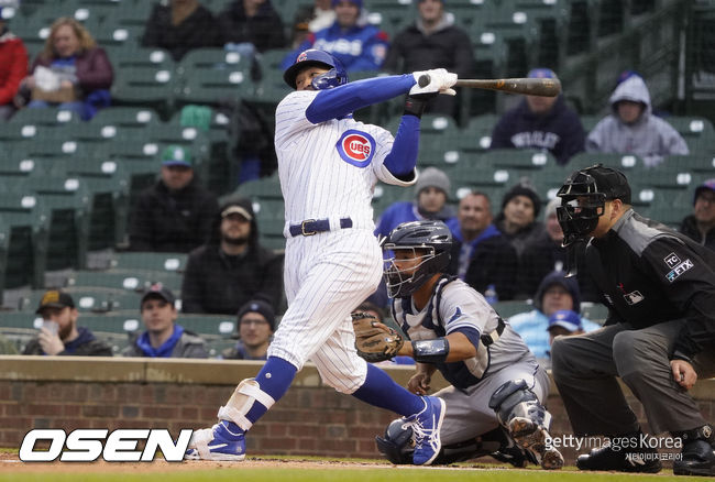 [사진] 시카고 컵스 스즈키 세이야. ⓒGettyimages(무단전재 및 재배포 금지)