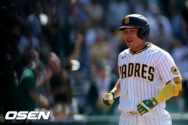 [사진] 샌디에이고 파드리스 김하성. ⓒGettyimages(무단전재 및 재배포 금지)