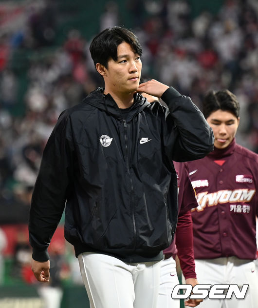 키움 히어로즈 강속구 선발 안우진. / OSEN DB