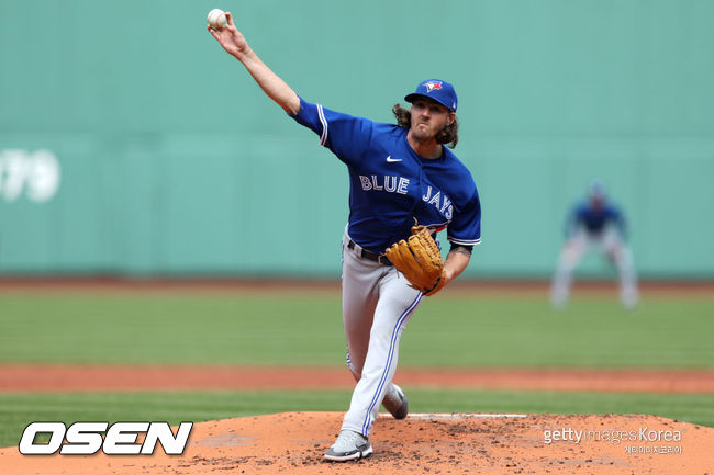 [사진] 토론토 선발투수 케빈 가우스먼. ⓒGettyimages(무단전재 및 재배포 금지)