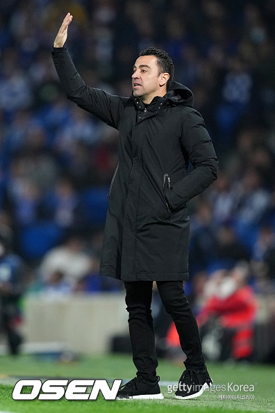 [사진] 사비 에르난데스 감독 / ⓒGettyimages(무단전재 및 재배포 금지)