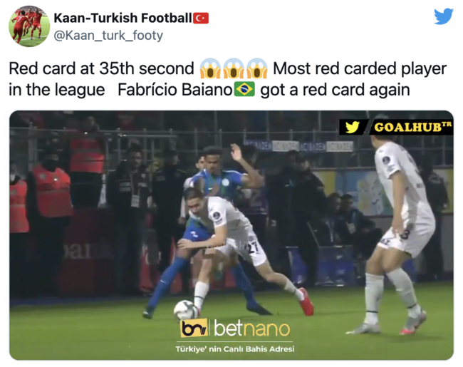 [사진] Kaan-Turkish Football 트위터 캡쳐.