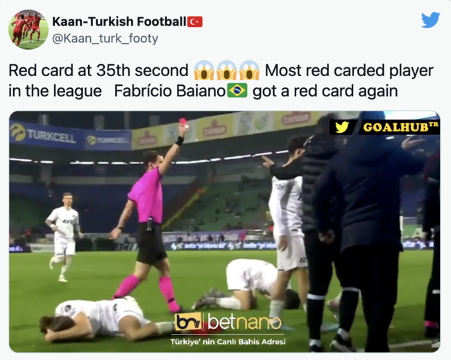 [사진] Kaan-Turkish Football 트위터 캡쳐.