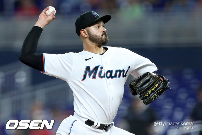 [사진] 마이애미 말린스 파블로 로페즈. ⓒGettyimages(무단전재 및 재배포 금지)