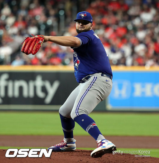 [사진] 토론토 블루제이스 투수 알렉 마노아. ⓒGettyimages(무단전재 및 재배포 금지)