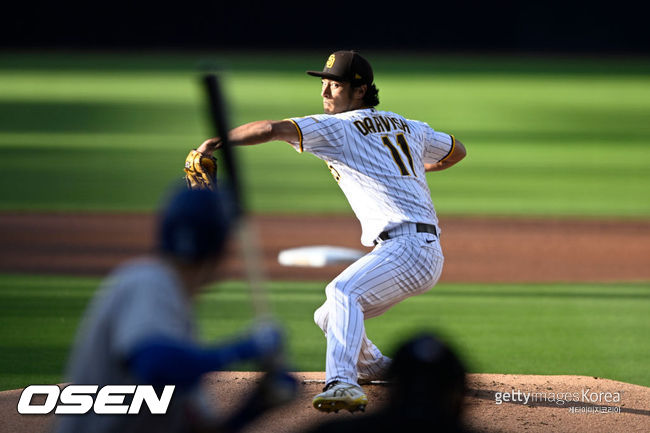 [사진] 샌디에이고 파드리스 다르빗슈 유. ⓒGettyimages(무단전재 및 재배포 금지)