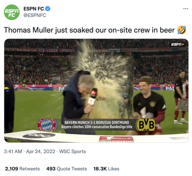 [사진] ESPN 공식 SNS.