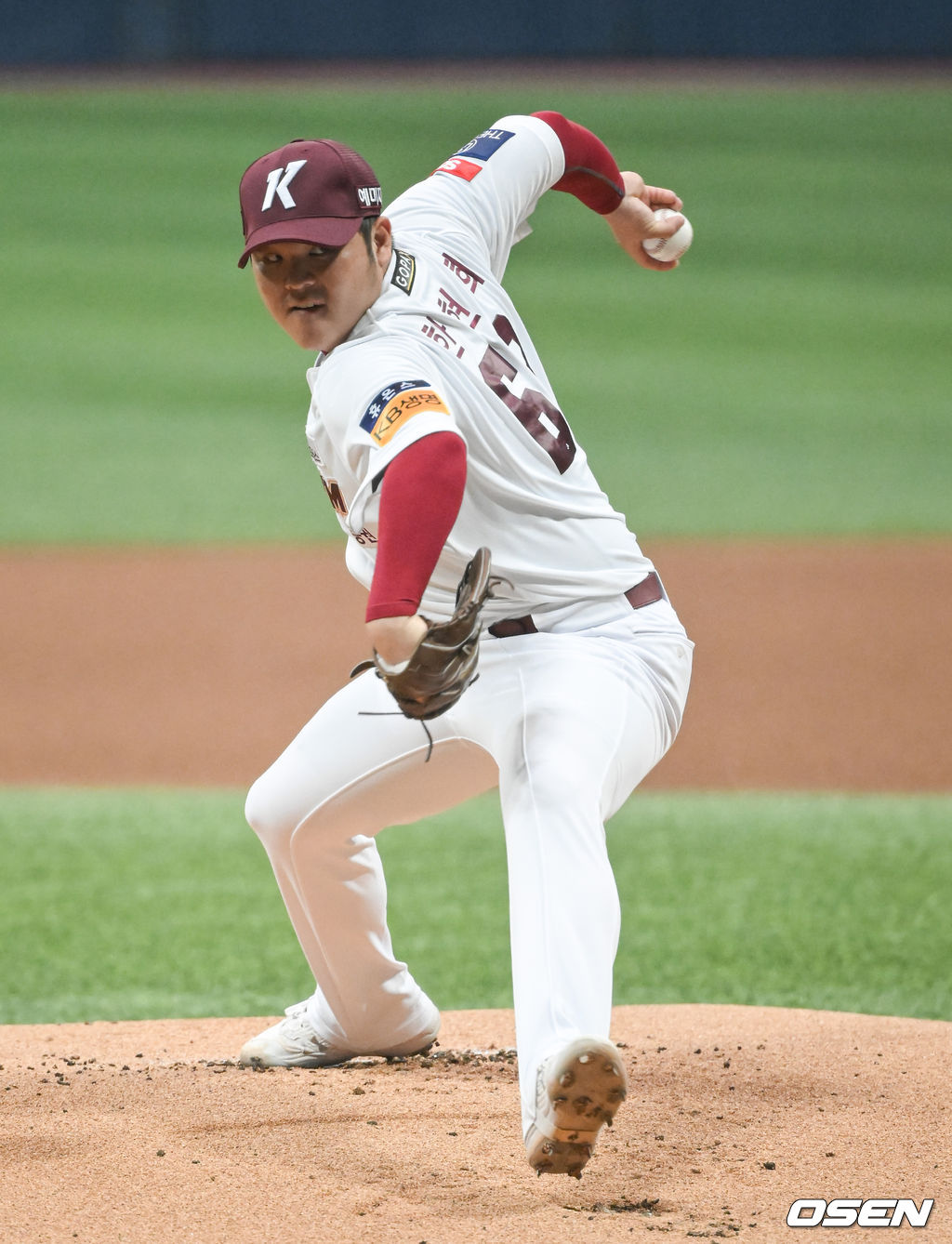 1회초 키움 선발투수 한현희가 역투하고 있다. 2022.04.24 / soul1014@osen.co.kr