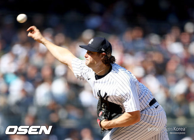 [사진] 뉴욕 양키스 게릿 콜.  ⓒGettyimages(무단전재 및 재배포 금지)