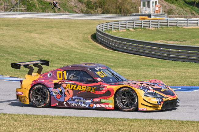 김종겸이 24일 2022 CJ대한통운 슈퍼레이스 챔피언십 1라운드에서 슈퍼 6000 클래스 정상에 올랐다.