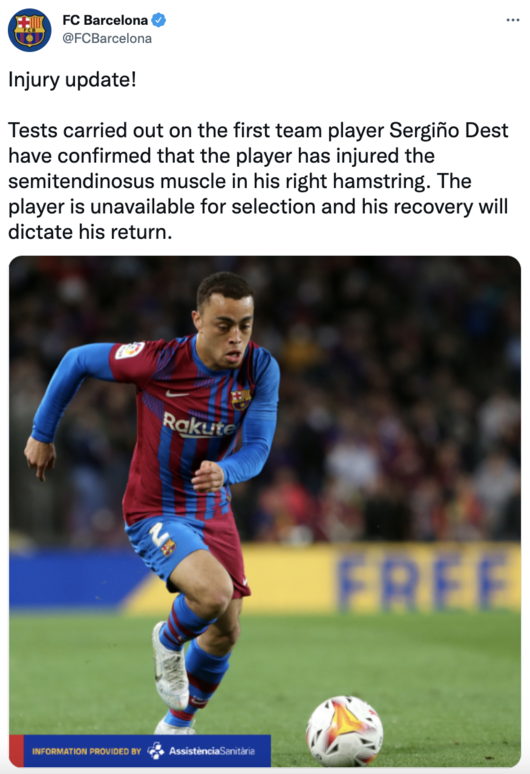 [사진] 바르셀로나 공식 SNS