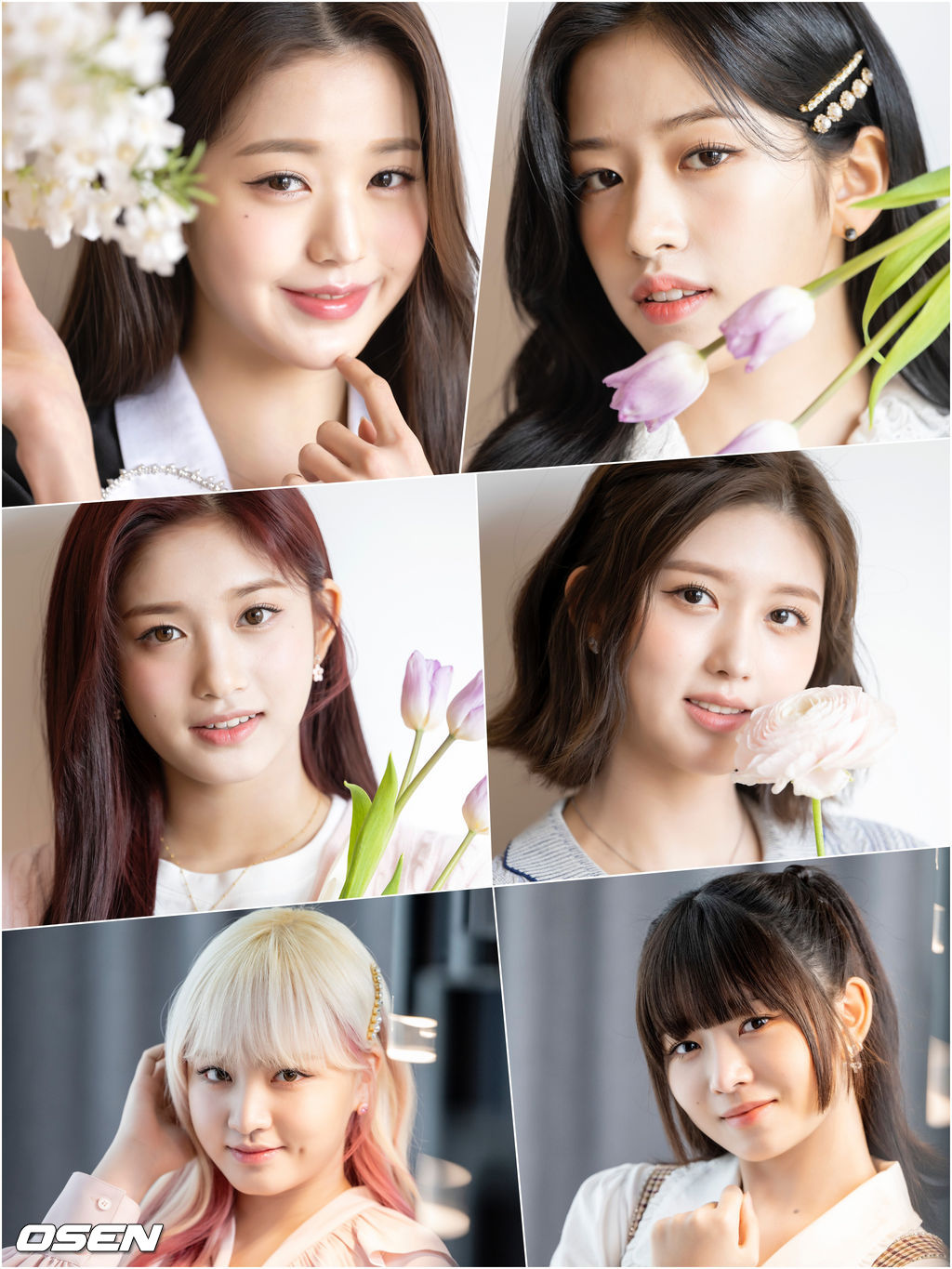 아이브 멤버들이 OSEN과의 촬영을 앞두고 포즈를 취하고 있다. 2022.04.11 / dreamer@osen.co.kr