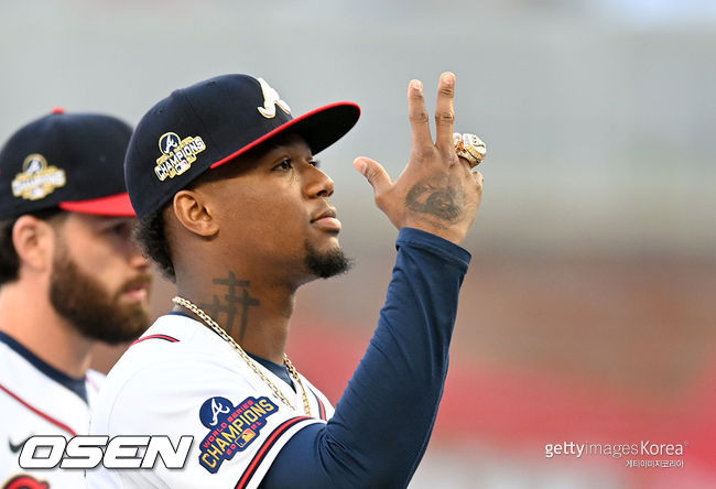 [사진] 애틀랜타 브레이브스 로날드 아쿠냐 주니어. ⓒGettyimages(무단전재 및 재배포 금지)