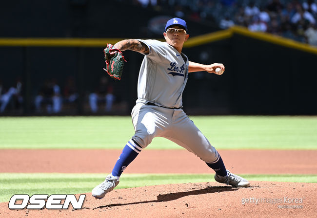 [사진] LA 다저스 훌리오 유리아스. ⓒGettyimages(무단전재 및 재배포 금지)