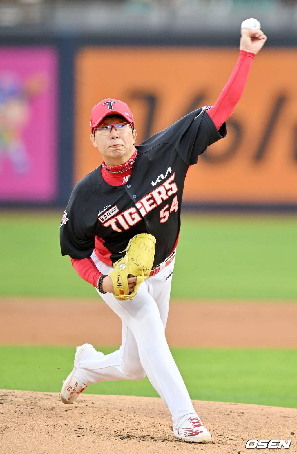 KIA 선발 양현종이 마운드 위에서 힘차게 공을 뿌리고 있다. 2022.04.26 /rumi@osen.co.kr