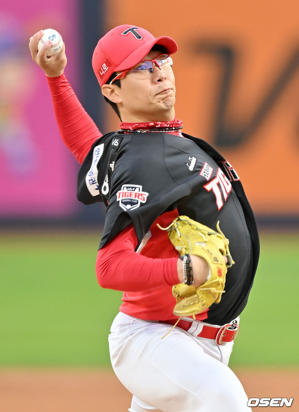 KIA 선발 양현종이 마운드 위에서 힘차게 공을 뿌리고 있다. 2022.04.26 /rumi@osen.co.kr