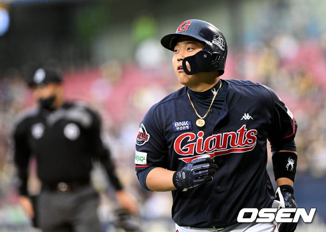 롯데 한동희 /OSEN DB