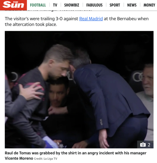 [사진] 더 선 홈페이지 캡쳐.