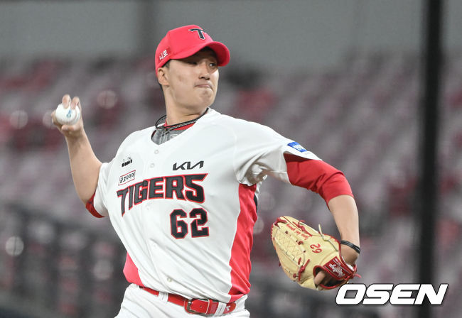 KIA 타이거즈 마무리 투수 정해영./OSEN DB