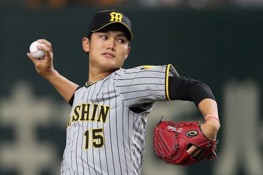 한신 타이거즈 니시 준야. /한신 타이거즈 홈페이지