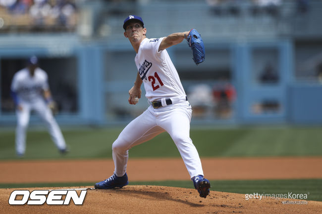 [사진] LA 다저스 워커 뷸러. ⓒGettyimages(무단전재 및 재배포 금지)