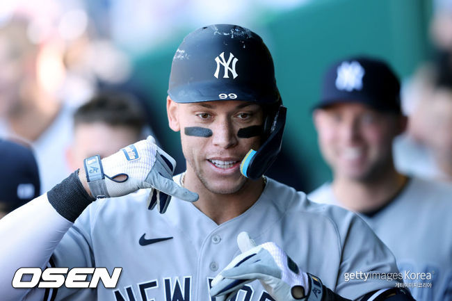 [사진] 애런 저지 ⓒGettyimages(무단전재 및 재배포 금지)