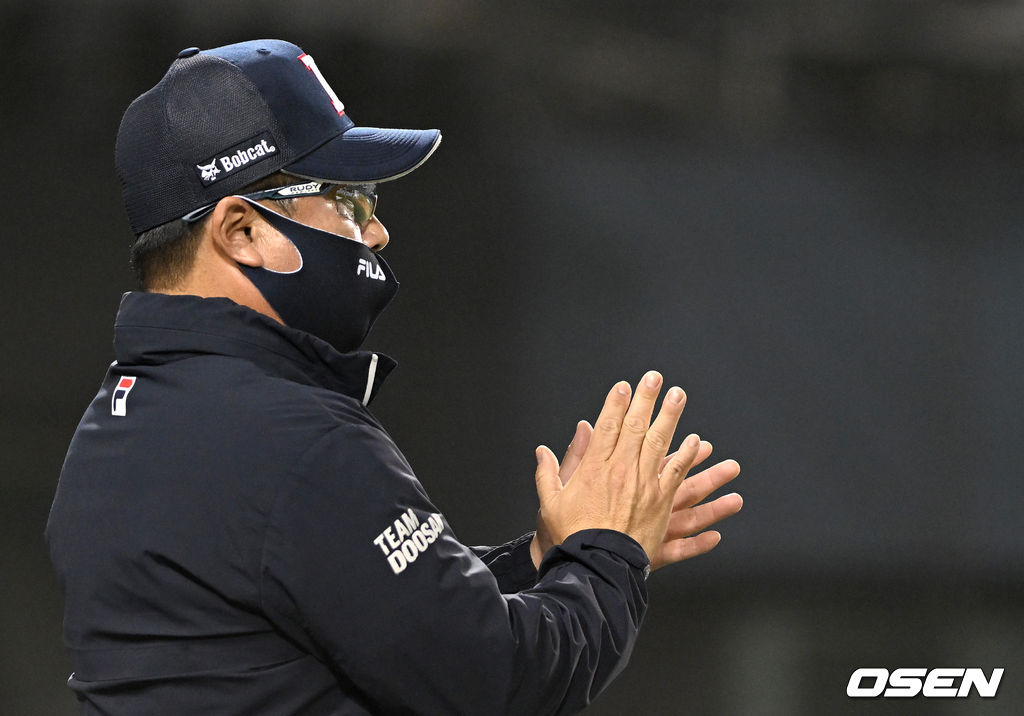 두산 베어스 김태형 감독. /OSEN DB
