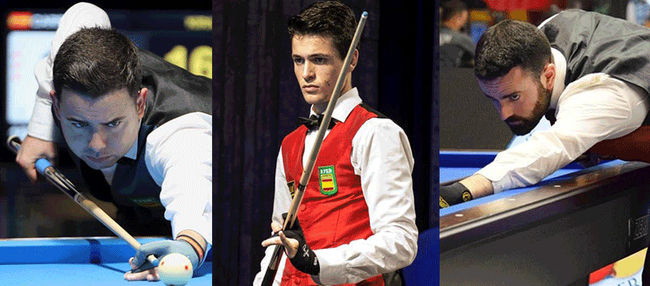 [사진]왼쪽부터 카리온, 마요르, 몬테스 /PBA 제공