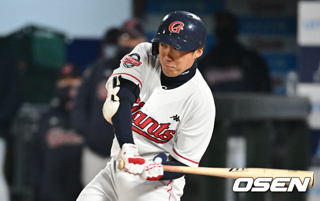 롯데 자이언츠 외야수 추재현. / OSEN DB