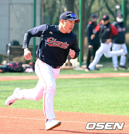 롯데 자이언츠 외야수 추재현. / OSEN DB