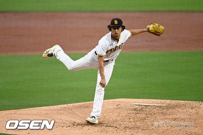 [사진] 샌디에이고 파드리스 투수 다르빗슈 유. ⓒGettyimages(무단전재 및 재배포 금지)