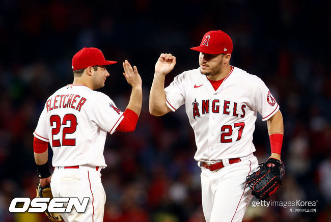 [사진] LA 에인절스 간판타자 마이크 트라웃. ⓒGettyimages(무단전재 및 재배포 금지)