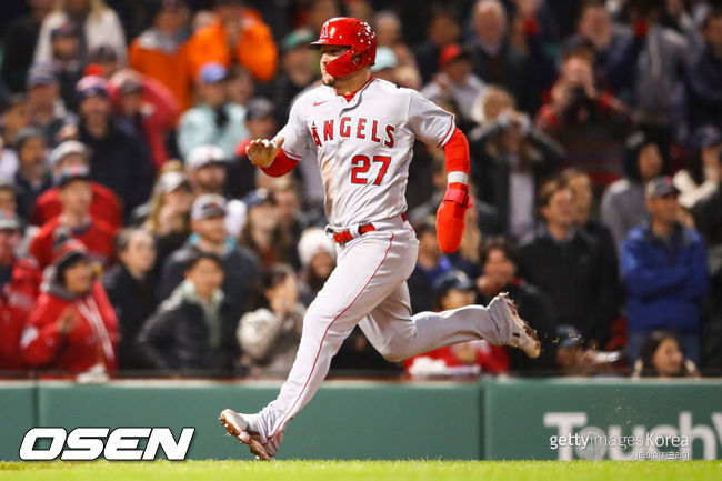 [사진] LA 에인절스 마이크 트라웃. ⓒGettyimages(무단전재 및 재배포 금지)