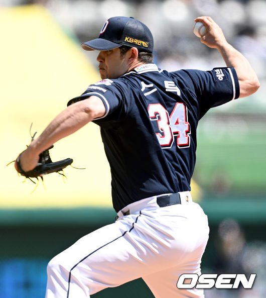 두산 외국인 투수 스탁. / OSEN DB
