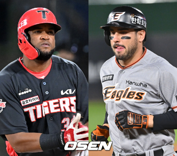 KIA 소크라테스, 한화 터크먼 /OSEN DB